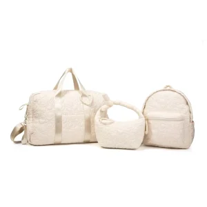 Stylish Large Capacity Waterproof Diaper Bag with Baby Changing Mat Multifunctional Mommy Mummy Bag for Baby Care