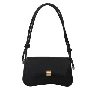 Stylish New Handbags High End Women’s New for Bag Pu Leather Mini Size Cover Polyester Retro Handheld Underarm Western style Shoulder Designer Bags for Women