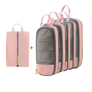 Stylish Unisex Travel Storage Bag Quick Dry Fabric With Shockproof Protection Zipper Closure Fashionable Design
