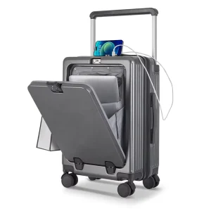 Stylish Wide Pull bar Suitcase Lightweight Rotating Suitcase for Men and Women High Quality Travel Luggage Custom Bag