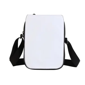 Sublimation Blank Messenger Bag Blank Sublimation Shoulder Bag Dye Sub Heat Transfer Printing Crossbody Bag