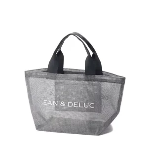 Summer Mesh Beach Bag Seaside Holiday Beach Handbag Large Capacity Shopping Bag Mesh Beach Bag Custom logo