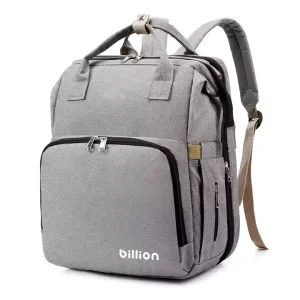 TINYAT TQ ROY 2309 0041 Customized Waterproof Oxford Polyester Baby Diaper Bag with USB Port Anti Theft Stroller Straps