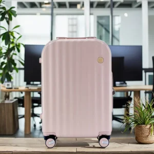TSA Lock Durable Waterproof PC Carry on Luggage ABS Hard Case Suitcases Spinner Wheels Lightweight Portable for Business Travel