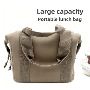 Tear Resistant Waterproof Insulated Lunch Bag for Women Large Capacity Lunch Bags for Adults for Outdoor Picnic