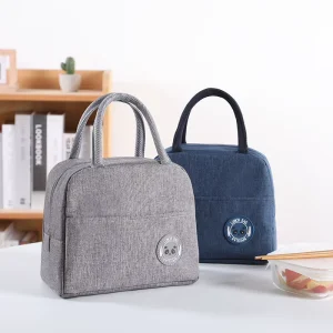 Thicken Oxford Cloth Lunch Bag Box Bag for Office Simple Design Cooler Bag Custom
