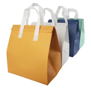 Top Quality Customized Insulated Lunch Thermal Non Woven Food Delivery Cooler Bag Promotion Portable Wine Cooler Bag
