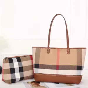 Tote Bag Mother daughter Bag Single shoulder Handbag Versatile Messenger Bag Women’s Bag Linen Cowhide Handbags