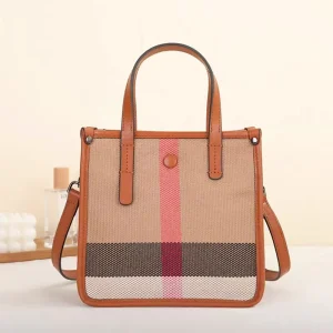 Tote Bag for Women Featuring a Single Shoulder Strap and Cross body Made of Linen Cowhide Handbags for Women Bag