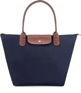 Tote Bag for Women Foldable Shoulder Bag Nylon Weekend Hobo Handbag