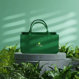 Transparent Design Service Available Personalized Polyester Felt Bag for Gifts