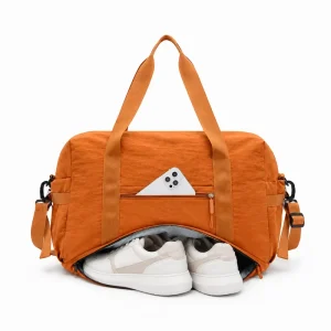 Travel Duffel Bag Gym Bag With Shoe Compartment Lightweight Shoulder Bag Large Capacity Sport Bag