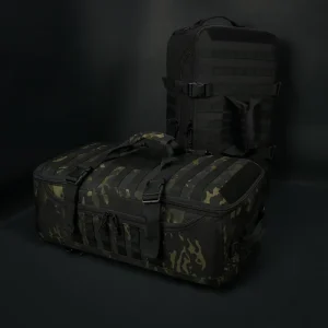 Travel Duffle Bag Backpack Molle System Large Tactical Bags Weekender Gym Bag for Overnight Traveling Workout Deployment Sports