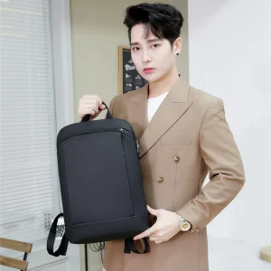Travel Laptop Backpack with USB Charging Port Waterproof Oxford Material Stylish College Design