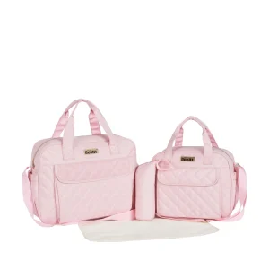 Travel Mummy Nursing Nappy Bags Waterproof Large Capacity 4 Pieces Set Baby Diaper Bag