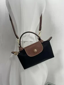 Trending Arrived Short Handle Handbags Waterproof Nylon Dumpling Commuter Crossbody Bag For Women