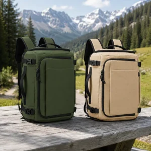 Trending Multifunctional Large Capacity Expandable Waterproof Laptop Bag Lightweight Outdoor Travel Backpack Men Women