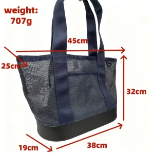 Trending Products EVA Bottom Mesh Bag New Design Tote Bag Large Capacity Fun Casual HandBag