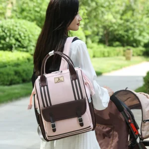 Trendy Mommy Diaper Bags Lightweight Outdoor Travel Storage Backpack