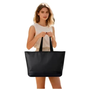Trendy Summer Large Capacity Water resistant Zipper Multi Purpose Outdoor Beach Travel Women Duffle Tote Bag Bottom Shoe