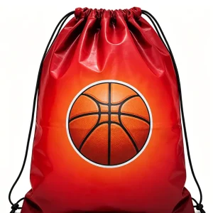 UniOne Custom Logo CPE Drawstring Bag Waterproof Lightweight Durable Sports Gym Sack Packaging Bag for All Activities