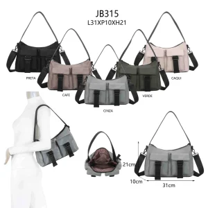 Unisex Crossbody Messenger Bag Waterproof Shoulder Bag for Men Women Fashion Casual