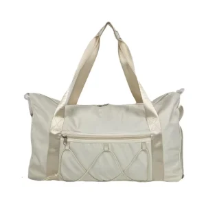 Unisex Duffle Bags With Adjustable Strap and Shoes Compartment Lightweight Travel Gym Bag for Men and Women