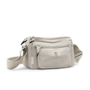Unisex Nylon Outdoor Sports Crossbody Bag Large Capacity Lightweight Zip Customisable Fashionable Shoulder Messenger Bag