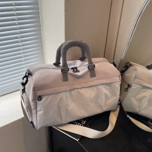 Unisex Sport Fitness Travel Bag Oxford Material 36-55L Large Capacity Lightweight Waterproof Breathable Zipper Insulation