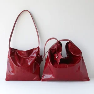 Versatile Genuine Leather Women’s Tote Bag Polyester Lining Open Closure Waterproof Single Shoulder Crossbody Vintage Fashion