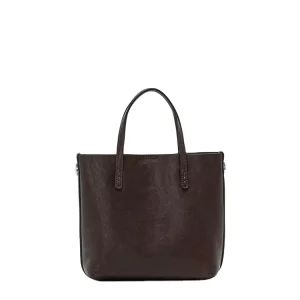 Vintage Full Grain Leather Portable Laptop Tote Bag for Women One Strap Shoulder Multi-compartment Handbag Business Use
