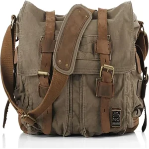Vintage Messenger Bag for Men Leather Custom Logo Fashion Bag