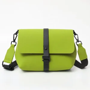 Vintage Messenger Bag with Flap for Men Adjustable Strap Crossbody Shoulder Purse with Casual Chic Design for Hip Hop Boy