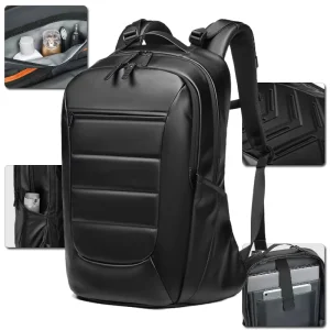 Water Resistant College Bag Computer Bag Laptop Backpack Business Durable with Laptop Padded Pocket
