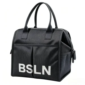 Water Resistant Insulated Picnic Bag with Large Inner Capacity Customizable Lunch Cooler Pouch for Outdoor Camping Trips