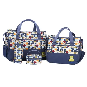 Water Resistant Nylon Tote Mommy Travel Refill Diaper Bag Shoulder Pampers Baby Nappy Bag Women