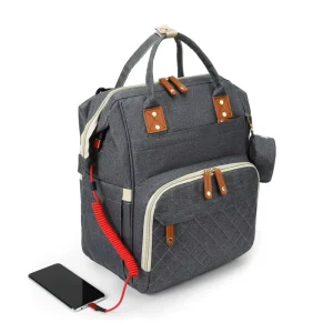 Waterproof Babies Nappy Bags Diaper Bag Diaper Backpack Travel Mummy Care Nursing Backpack 1 Pcs 29*16*39cm Accepable