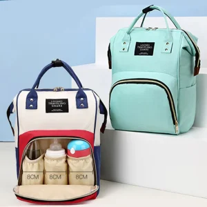 Waterproof Backpack Custom Multifunctional Care Travel Baby Tote Bag Diaper Bag with Customizable Colors and Logo for Mummy