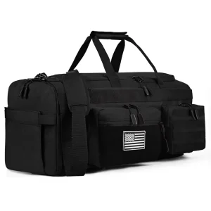 Waterproof Gym Bag With Bottle Holder Large Capacity Fitness Travel Duffle Bag Custom Logo Available