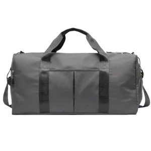 Waterproof Gym Bag with Shoe Compartment and Dry Wet Storage Pocket