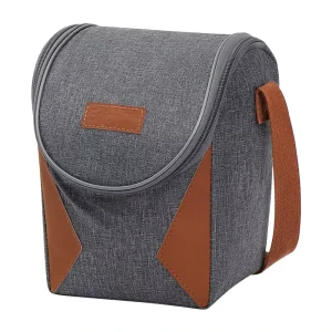 Waterproof Heat Insulated Portable Lunch Box Bag Thickened Aluminum Foil Lining Oxford Cloth Material Modern Minimalist Design