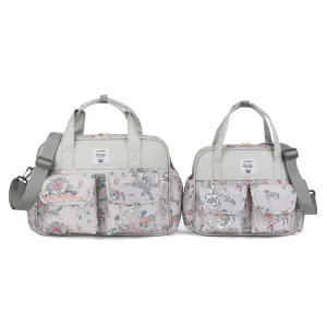 Waterproof Maternity Handbag Backpack Diaper Bags Travel Diaper Tote Baby Bag Printed Changing Nappy Bags