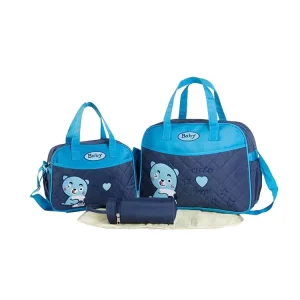 Waterproof Multi functional 4 Pieces Baby Bag Mommy Diaper Bag