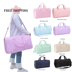 Waterproof Nylon Duffle Bag High Quality Gym Bag Travel Weekender Travel Duffel Bag