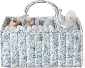 Waterproof Polyester Baby Diaper Caddy Organizer Large Capacity Mummy Nursery Bag