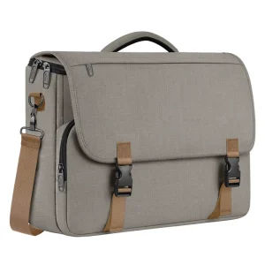 Waterproof Polyester Messenger Bag Men’s Daily Crossbody Bag for Computer Office