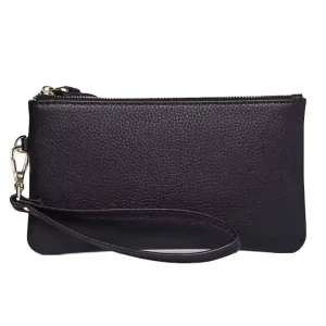 Women Clutch Handbag Large Capacity Lady Evening Bags Casual Girl Envelope Bag Wrist Wrap Real Leather Clutches Wallet