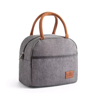 Women Leakproof Lunch Container Cooler Bag Meal Prep Lunchbox Tote Bag Portable Small Thermal Lunch Box