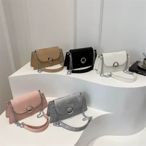 Women Purse Hand Bags Female PU Leather Fashion Underarm Bag High Quality Ladies Shoulder Bags