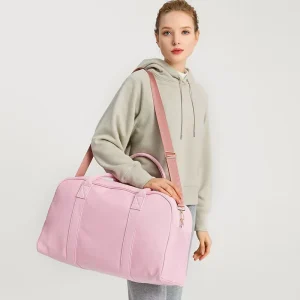 Women Travel Duffel Bag Lightweight Waterproof Gym Workout Bag Weekend Overnight Carry on Shoulder Handbag